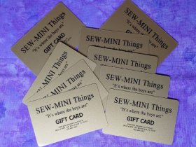 SEW-MINI THINGS - $100 GIFT CERTIFICATE