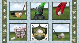 FRONT NINE GOLF COLLECTION FROM BLANK QUILTING