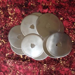 60MM ROTARY REPLACEMENT BLADES 10PK WITH PLASTIC CASE