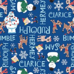 CHARACTER WINTER HOLIDAY 2 FROM CAMELOT FABRICS