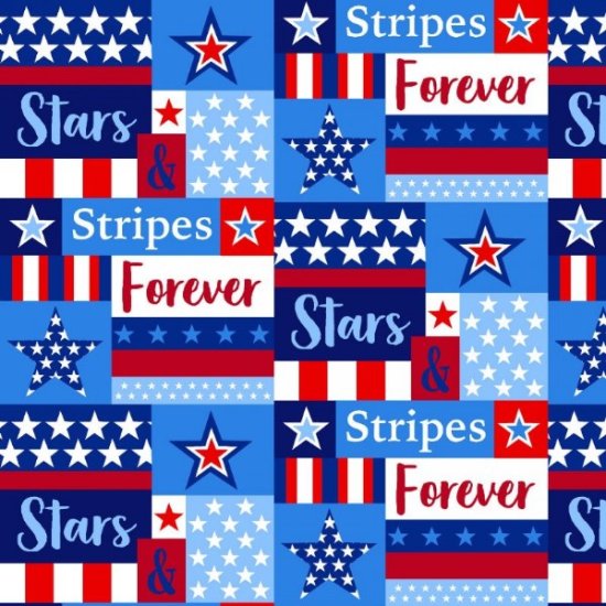 STARS & STRIPES FOREVER FROM HENRY GLASS