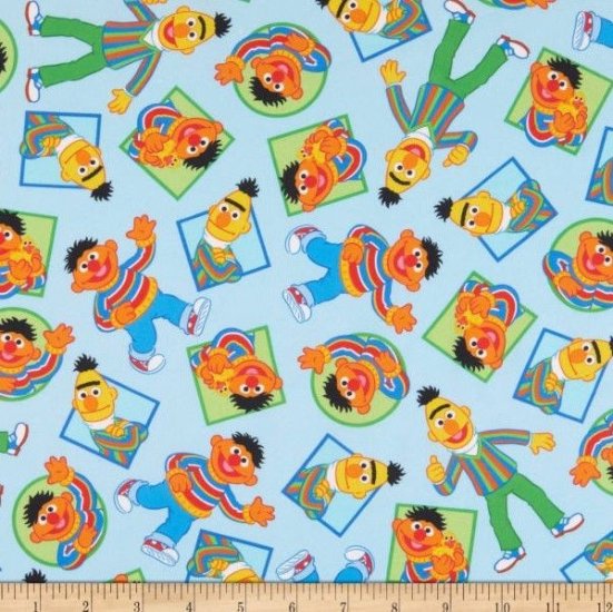 SESAME STREET FROM QT FABRICS