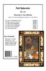 FALL SPLENDOR PATTERN FROM PINE TREE COUNTRY QUILTS