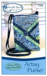 ARTSY PURSE PATTERN BY VANILLA HOUSE DESIGNS