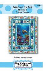 COLORS OF THE SEA QUILT PATTERN FROM QUILTING RENDITIONS