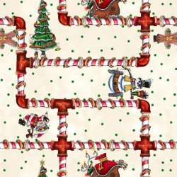 STEAMPUNK CHRISTMAS FROM QT FABRICS