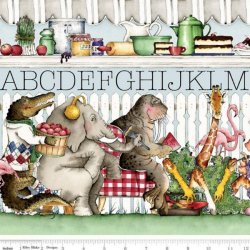 HUNGRY ANIMAL ALPHABET FROM RILEY BLAKE DESIGNS