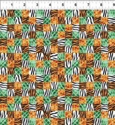 JUNGLE FRIENDS BY JASON YENTER FROM IN THE BEGINNING FABRICS
