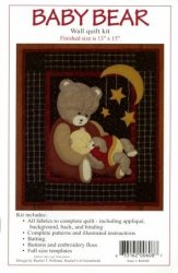 BABY BEAR WALL QUILT