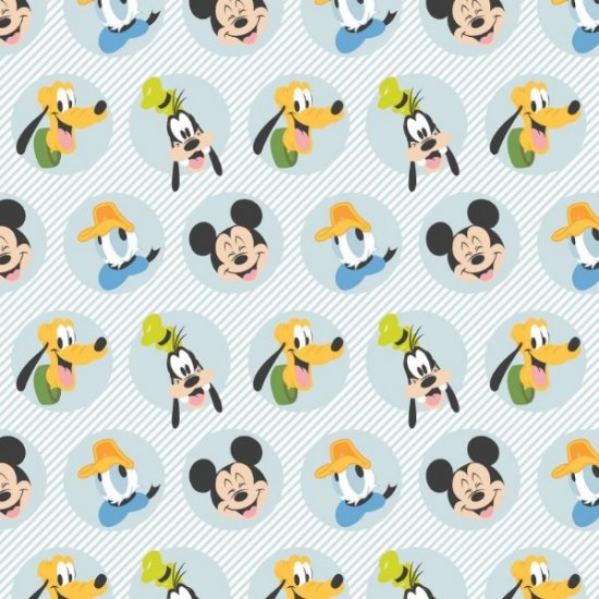 MICKEY PLAY ALL DAY FROM CAMELOT FABRICS