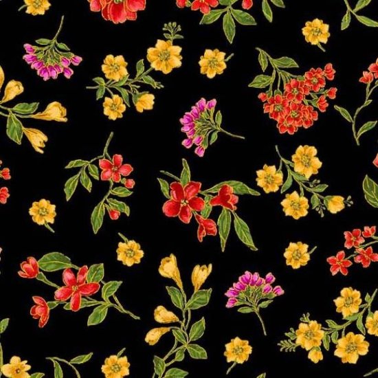 OPULENT FLORALS FROM MICHAEL MILLER FABRICS