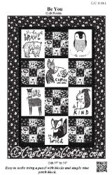 BE YOU QUILT PATTERN BY DIANE MCGREGOR FROM CASTILLEJA COTTON