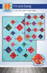 Fin and Dandy quilt pattern