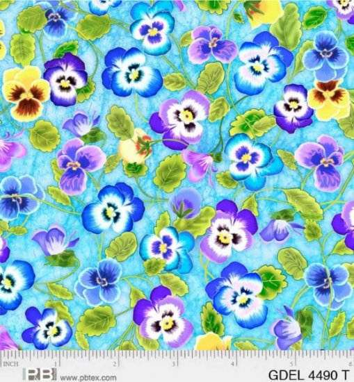 GARDEN DELIGHT by Teresa Ascone FROM P&B TEXTILES