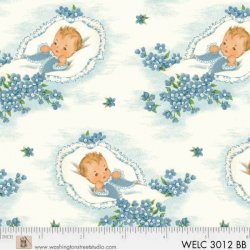 WELCOME BABY FROM P&B TEXTILES - WELC3012-BB