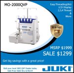 JUKI MO-2000QVP