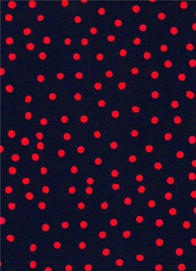 SERENDIPITY BATIK from BATIK TEXTILES - RED DOTS