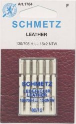 SCHMETZ Sewing Machine Needles LEATHER