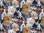 PRECIOUS PUPPIES FROM DAVID TEXTILES