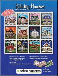 HOLIDAY HOUSES FULL COLLECTION BY DEBRA GABEL FROM ZEBRA