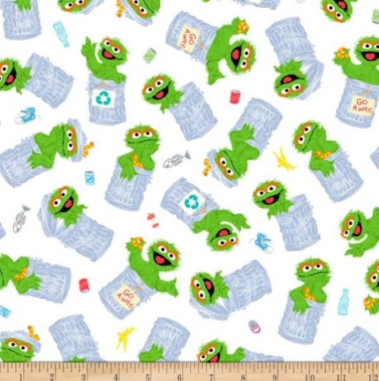 SESAME STREET FROM QT FABRICS