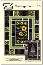 MESSAGE BOARD 2.0 PATTERN BY QUILT CHEF