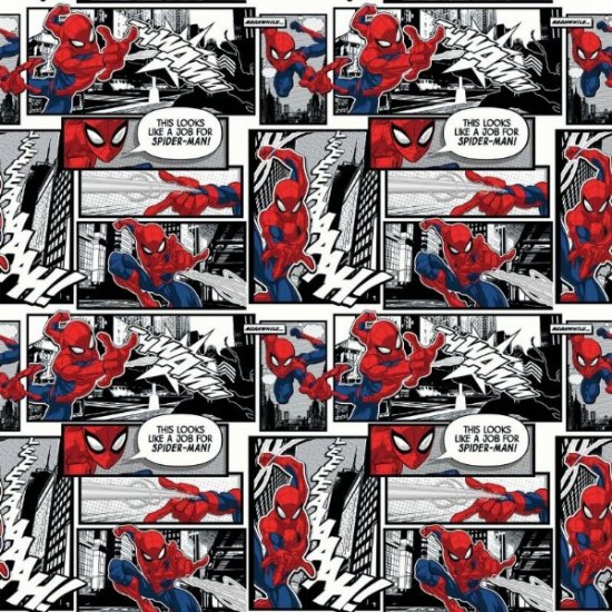 MARVEL SUPERHEROES from SPRINGS CREATIVE - SPIDERMAN COMIC