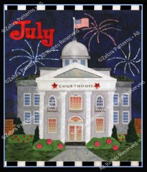 HOLIDAY HOUSE MONTH: JULY BY DEBRA GABEL FROM ZEBRA