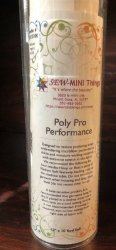 SEW-MINI THINGS - EMBROIDERY BACKING - POLY PRO PERFORMANCE