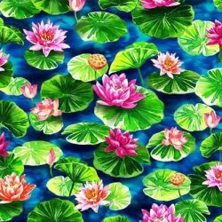 KOI POND BY MARSHA EVANS MOORE FROM MICHAEL MILLER FABRICS