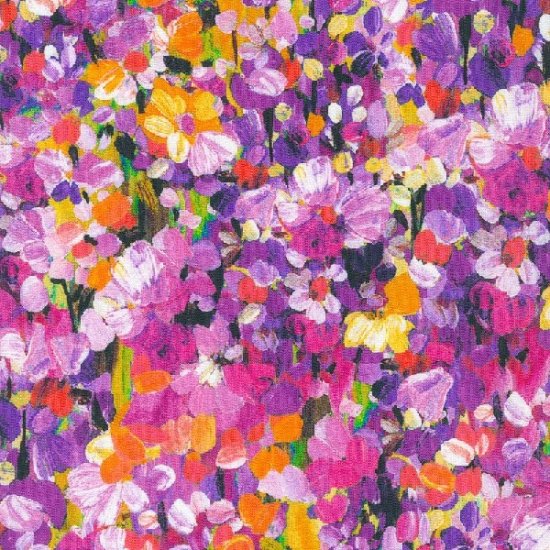 PAINTERLY PETALS FROM ROBERT KAUFMAN