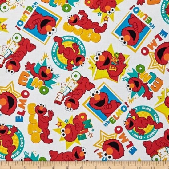 SESAME STREET FROM QT FABRICS