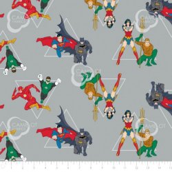JUSTICE LEAGUE FROM CAMELOT FABRICS