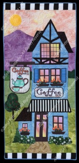 HOBBYTOWNE COFFEE SHOPPE BY DEBRA GABEL FROM ZEBRA