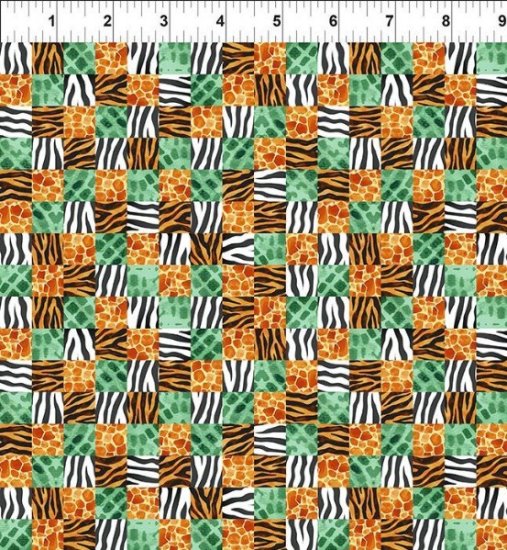 JUNGLE FRIENDS BY JASON YENTER FROM IN THE BEGINNING FABRICS