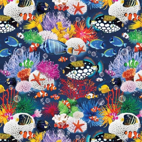 OCEAN STORY FROM CAMELOT FABRICS