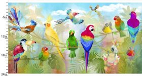 TROPICOLOR BIRDS BY CONNIE HALEY FROM 3 WISHES