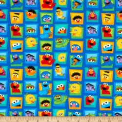 SESAME STREET FROM QT FABRICS