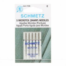 SCHMETZ Sewing Machine Needles MICROTEX (SHARP)