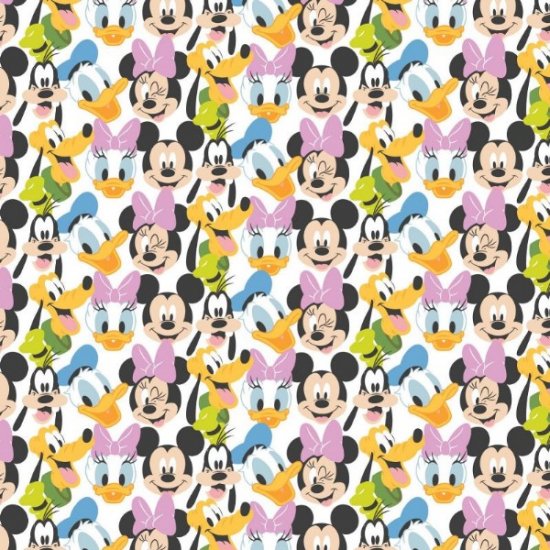 MICKEY PLAY ALL DAY FROM CAMELOT FABRICS