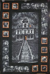 Wicked Haunted House Quilt Kit