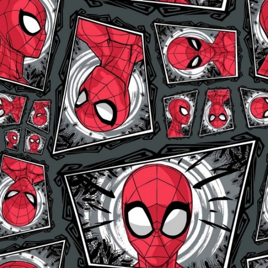 MARVEL SUPERHEROES from SPRING CREATIVE - SPIDERMAN COMIC SWIRL