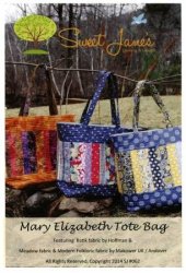 MARY ELIZABETH TOTE BAG BY SWEET JANE'S QUILTING & DESIGN