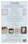 TRANQUILITY FROM QUILTED GARDEN DESIGNS QUILT PATTERN