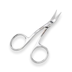 LEFT HANDED 3 1/2" DOUBLE-CURVED EMBROIDERY SCISSORS