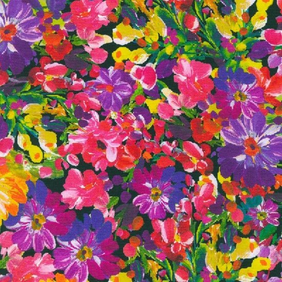 PAINTERLY PETALS FROM ROBERT KAUFMAN