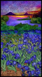 WILD IRIS BY CHONG-A HWANG FROM TIMELESS TREASURES