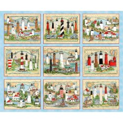 LIGHTS OF HOPE LIGHTHOUSE PANEL FROM ELIZABETH\'S STUDIO