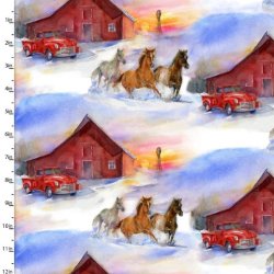 SNOWFALL ON THE RANGE BY JOHN KEELING FROM 3 WISHES