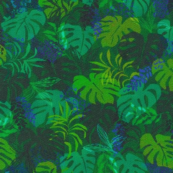 MIDNIGHT IN THE JUNGLE FROM ROBERT KAUFMAN FABRICS